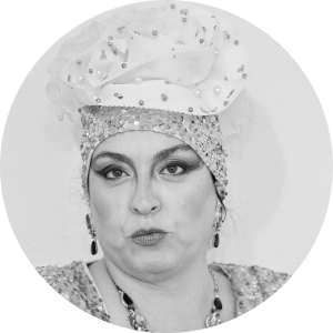 LÍDIA DEL PINO per la seua interpretació en l’obra Una nit al camerino, representada pel grup POLINYAM TEATRE.