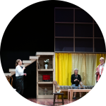 COMUNA GÀBIA TEATRE per la representació de l’obra A les fosques.