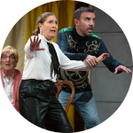 COMUNA GÀBIA TEATRE per la representació de l’obra A les fosques.